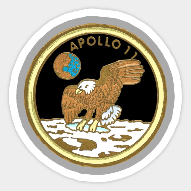 X-Files Apollo 11 Sticker by liinamalviina